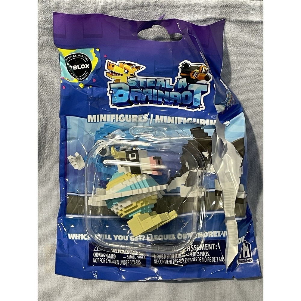 NEW Open Steal A Brainrot Minifigure Only -‎ La Vacca Saturno Saturnita NO CODE